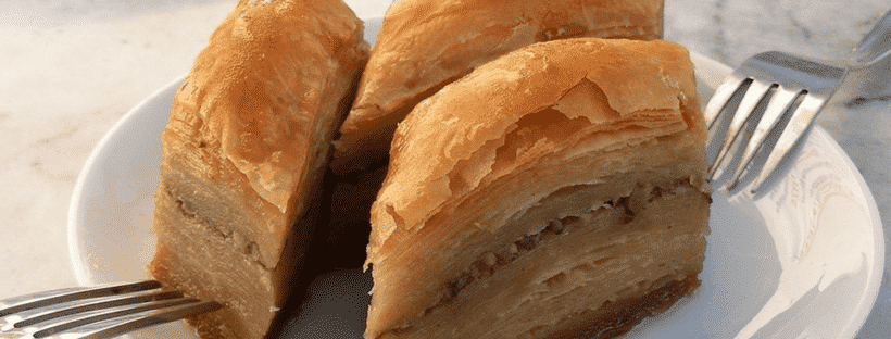 baklava is one greece food dessert you will enjoy