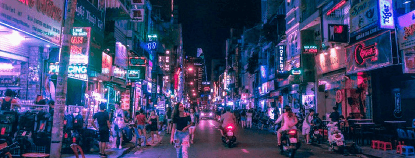 Bui Vien - one of the great things to do in Ho Chi Minh City!