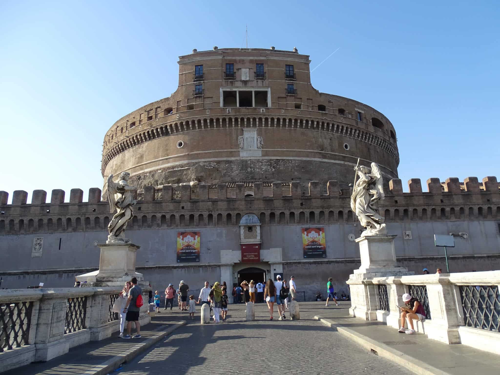 Castel San Angelo, one of the best things to do in Rome.