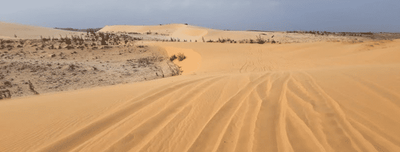 Sand Dunes In Vietnam