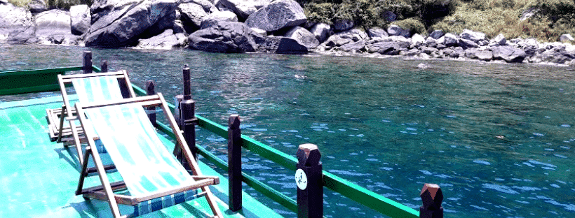 Snorkelling in Vietnam