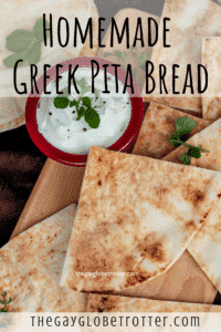 Greek pita bread is best when homemade!