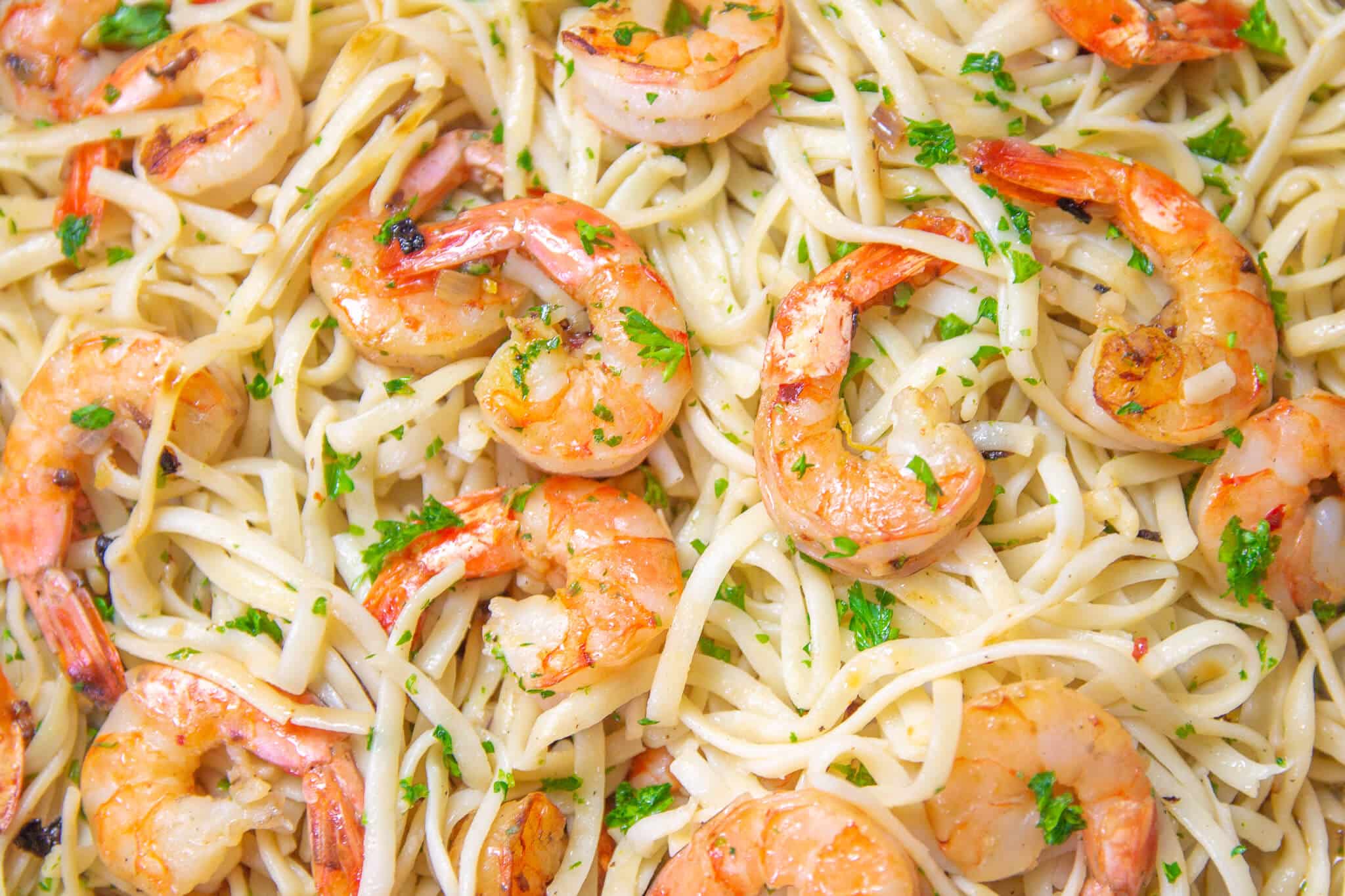 The Best Shrimp Scampi (with linguine) - The Gay Globetrotter