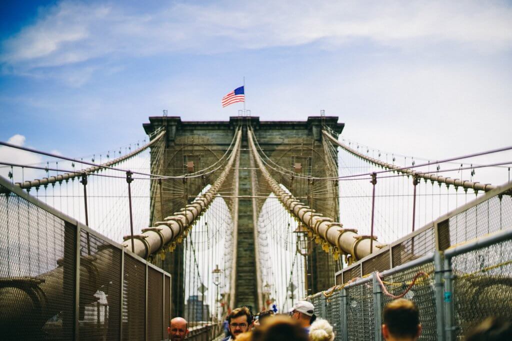 Brooklyn Bridge in New York