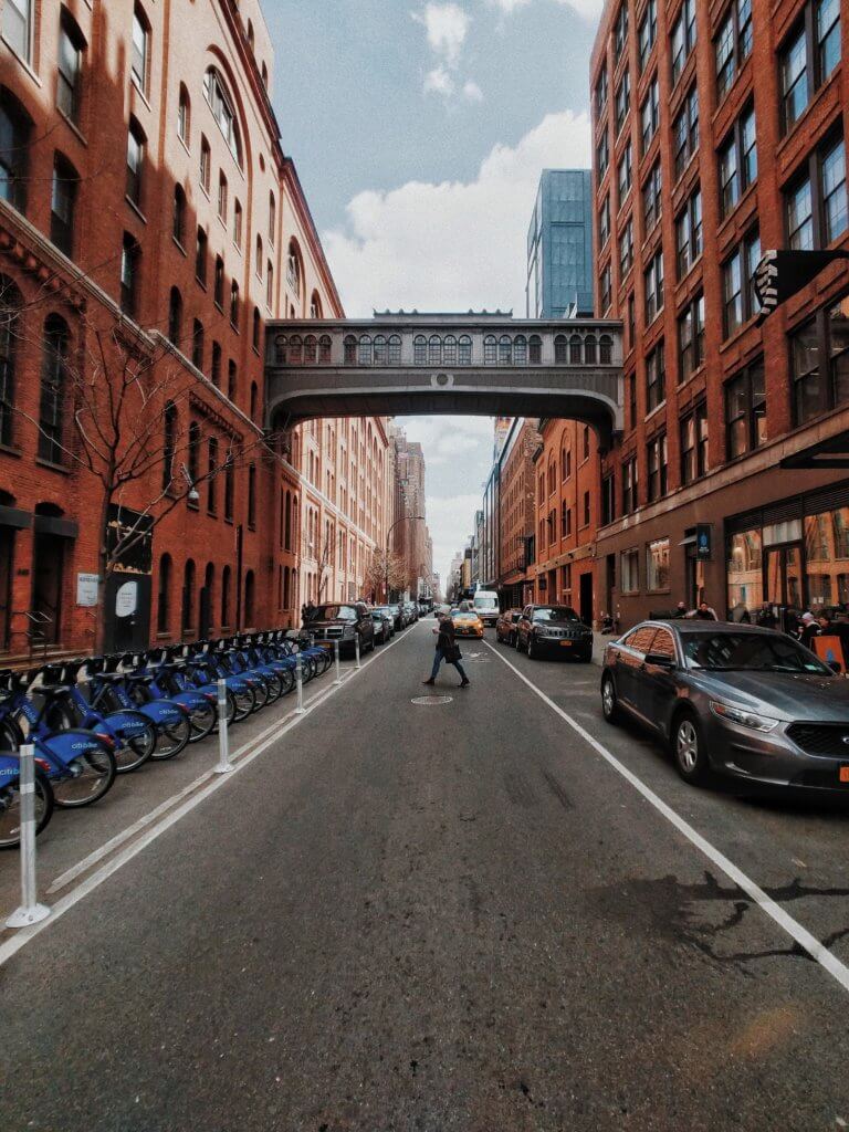 The Chelsea Market in Chelsea, New York City.