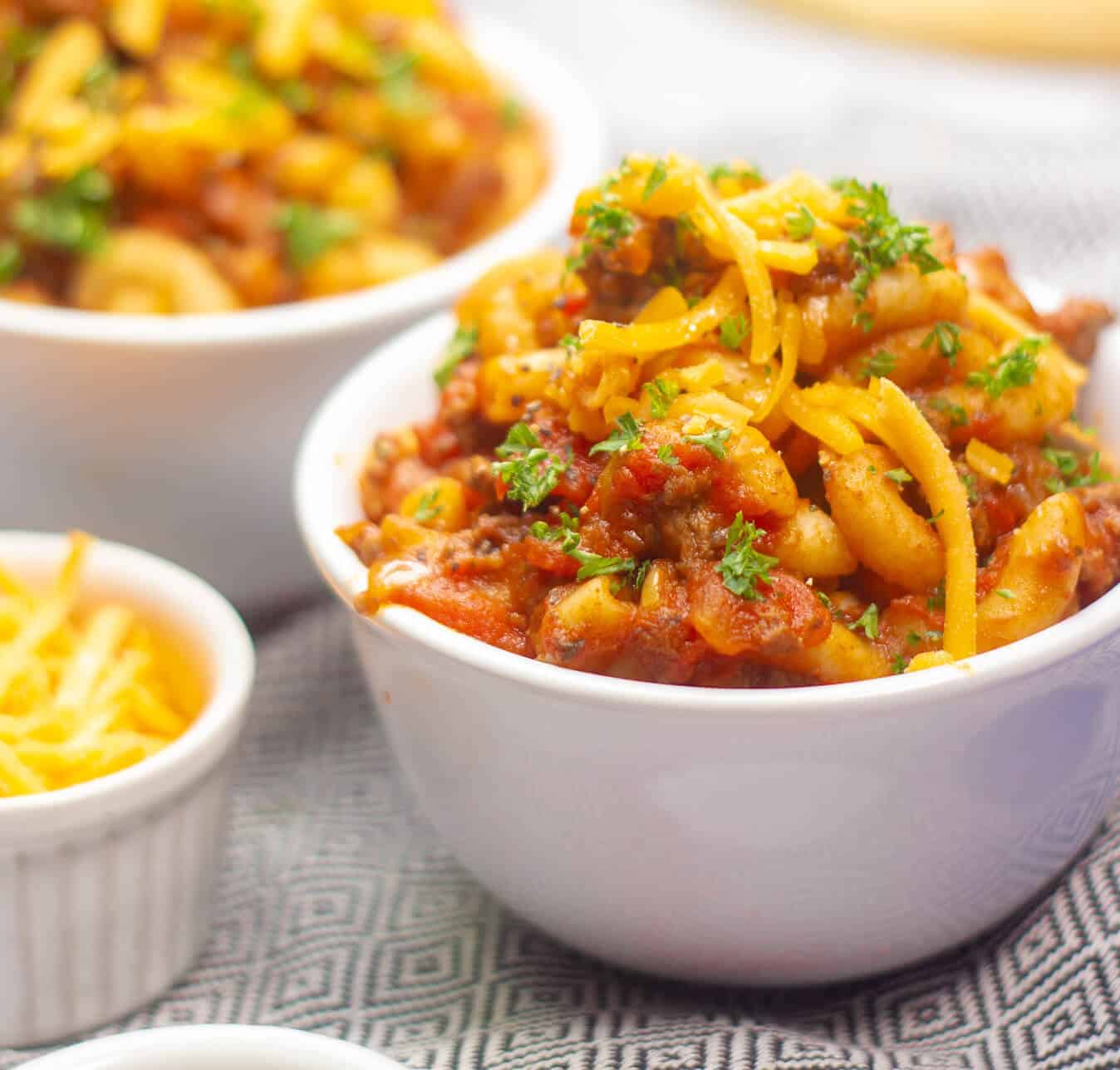 American Goulash {An Easy One Pot Meal!} The Gay Globetrotter