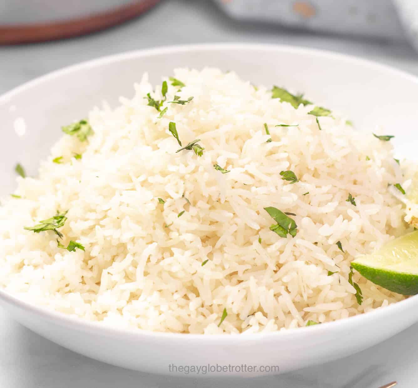 Coconut Rice {With Coconut Milk} The Gay Globetrotter