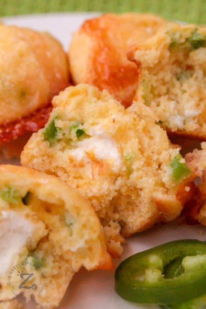 Jalapeno Popper Cornbread Muffins