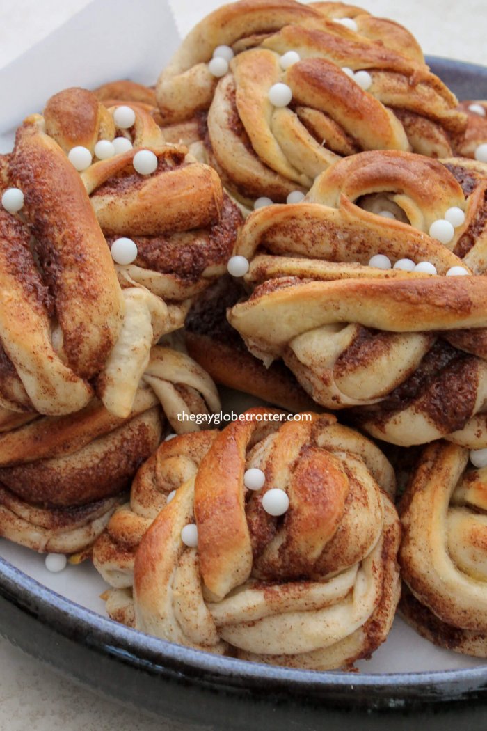 Cardamom buns are a great Swedish pastry!