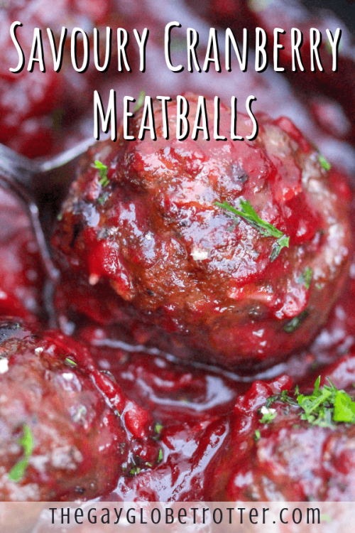 savoury-cranberry-meatballs-pinterest